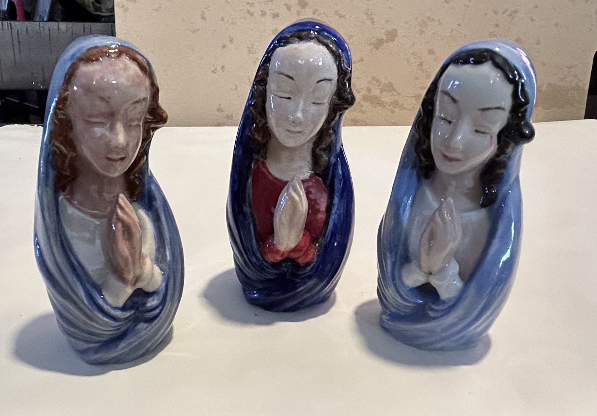 Marian Figurines, Set of Three