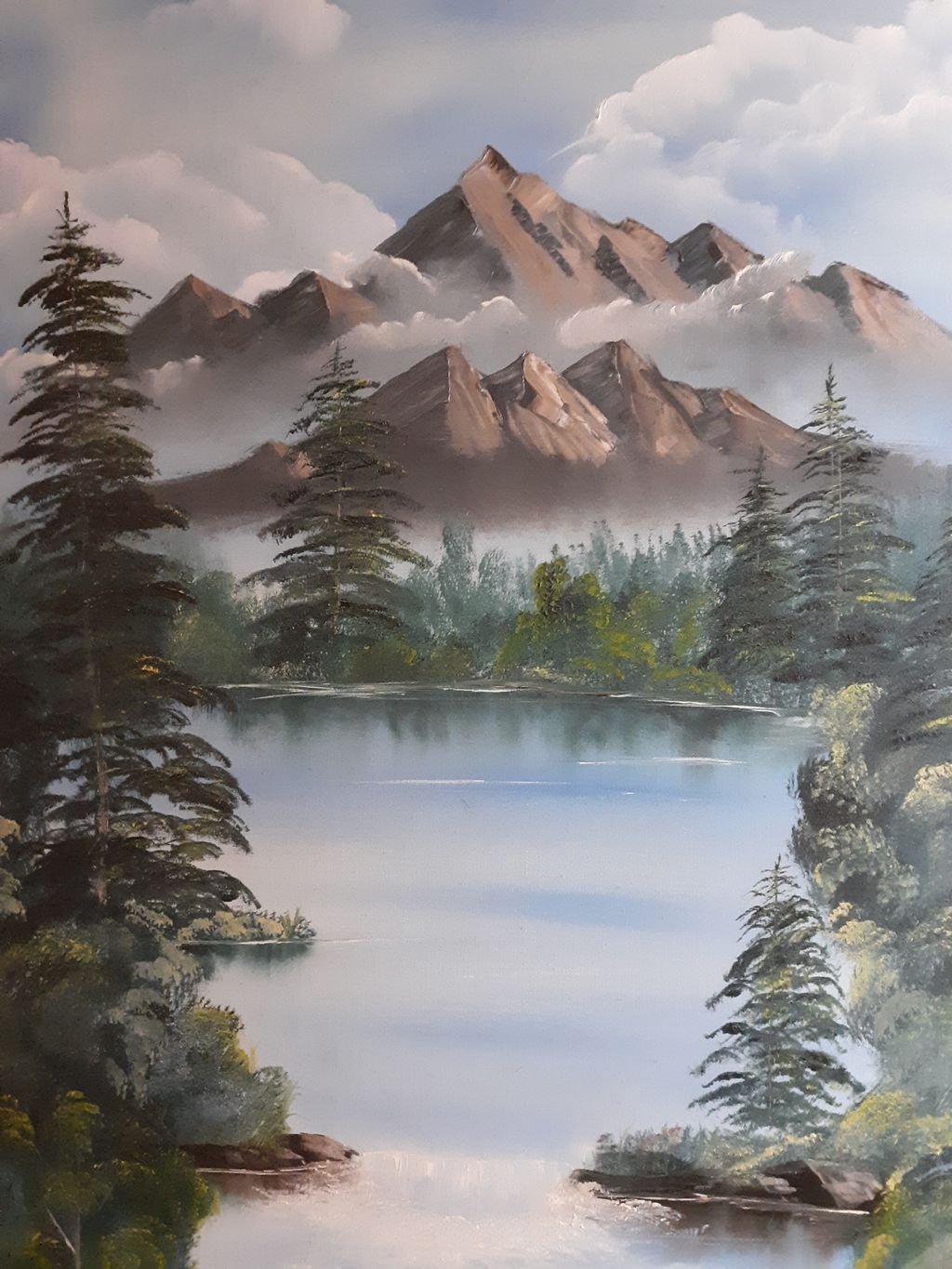 Misty Mountain Lake